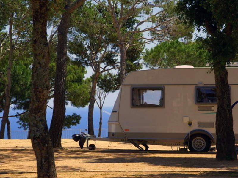 Autocaravana al Càmping Internacional de Calonge. (Foto: Càmping Internacional de Calonge).