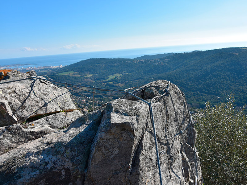 Castellbarri, a tocar a la urbanització Vescomtat de Cabanyes. (Foto: Ajuntament de Calonge i Sant Antoni).