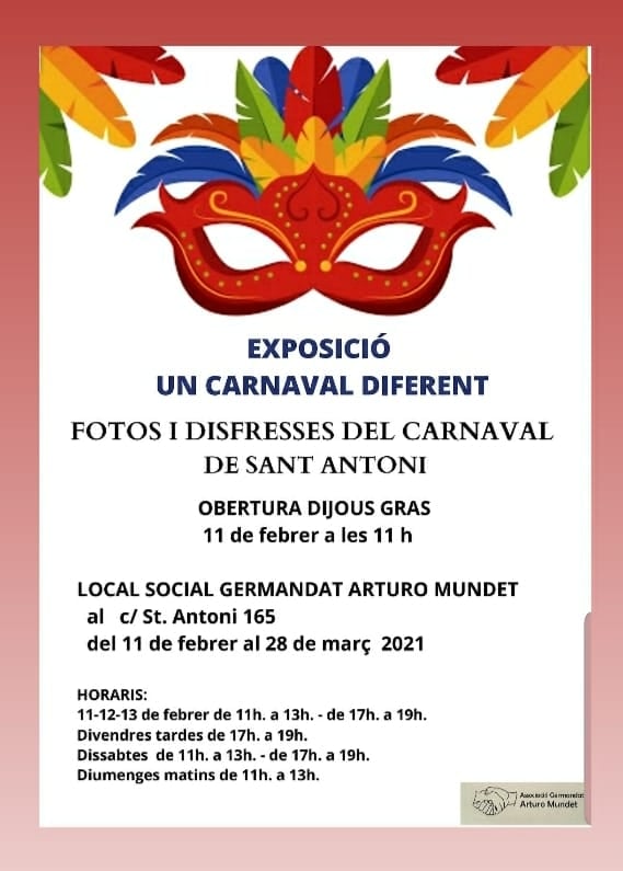 L'exposició estarà oberta de l'11 de febrer al 28 de març.
