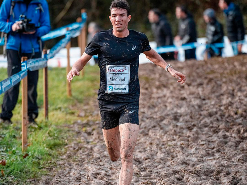 L'atleta Adel Mechaal, tercer classificat al cros d'Elgoibar. (Foto: instagram.com/adel.mechaal).