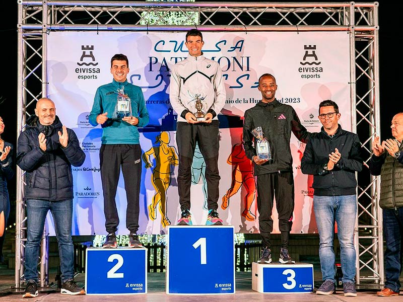 Adel Mechaal, guanyador de la cursa dels 10 quilòmetres d'Eivissa. (Foto: instagram.com/adel.mechaal).