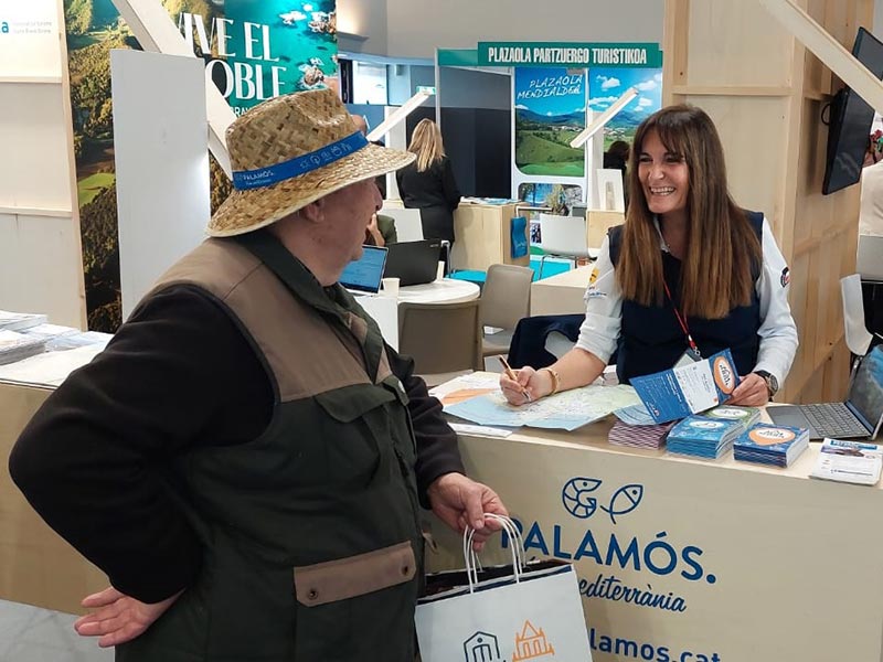 Palamós ha promocionat la seva oferta turística a la fira “Navartur” de Pamplona. (Foto: Ajuntament de Palamós).