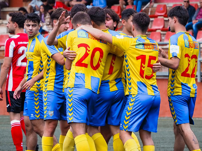 El Palamós juga demà al camp del líder, l'Europa B. (Foto: Palamós CF - Laura Heras).