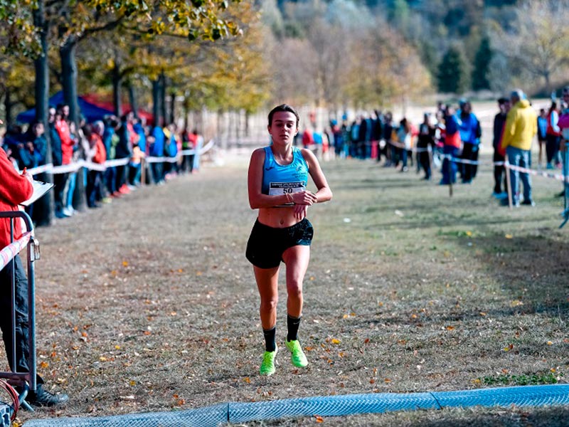 Blanca Batlle, de l'Associació Atlètica Palamós, en una imatge d'arxiu. (Foto: Federació Catalana d'Atletisme).