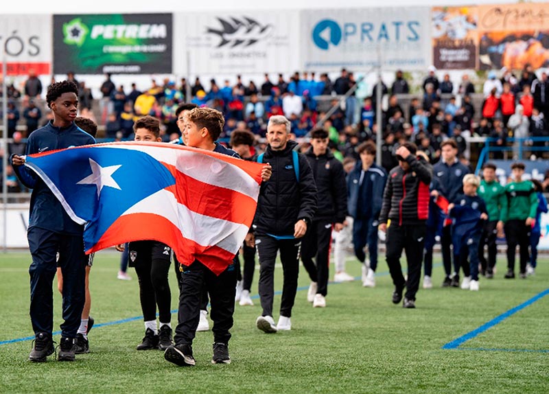 Foto de la inauguració del MICFootball, ahir a Figueres. (Foto: Víctor Cuervo - MICFootball).