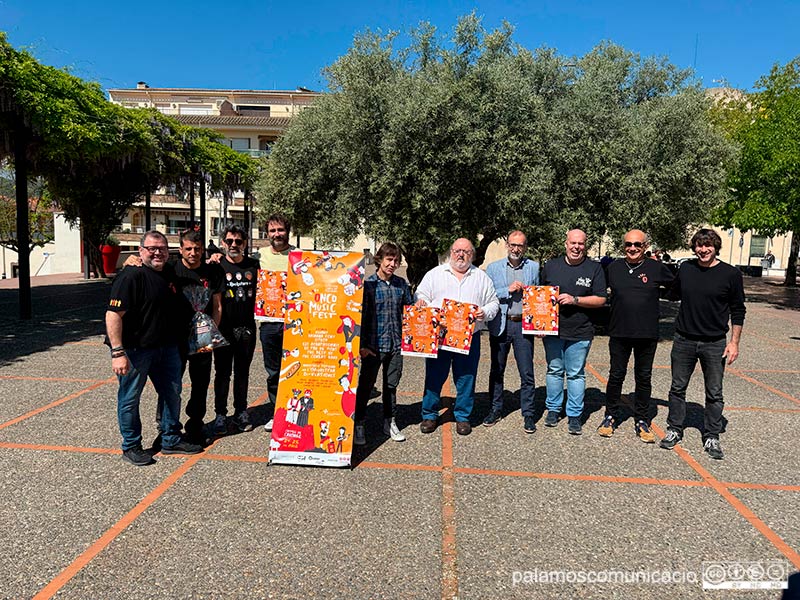 La presentació de l'OncoMusic Fest s'ha fet aquest migdia a Calonge.