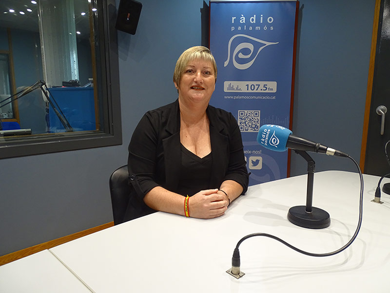 La regidora de VOX a l'Ajuntament de Palamós, Cristina Ruz.