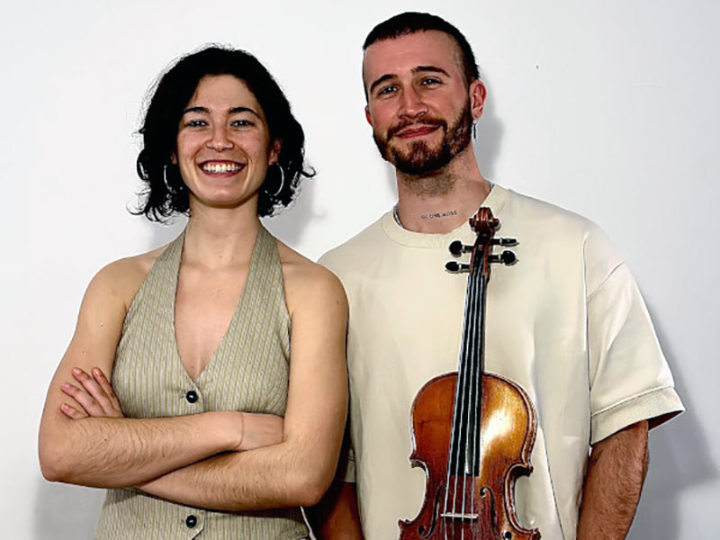 Mireia Pagès i Marc Fèrriz, aquest diumenge a La Gorga. (Foto: La Gorga).