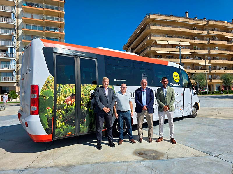El bus llançadora unirà Calonge i Sant Antoni de forma gratuïta durant l'estiu. (Foto: Ajuntament de Calonge i Sant Antoni).