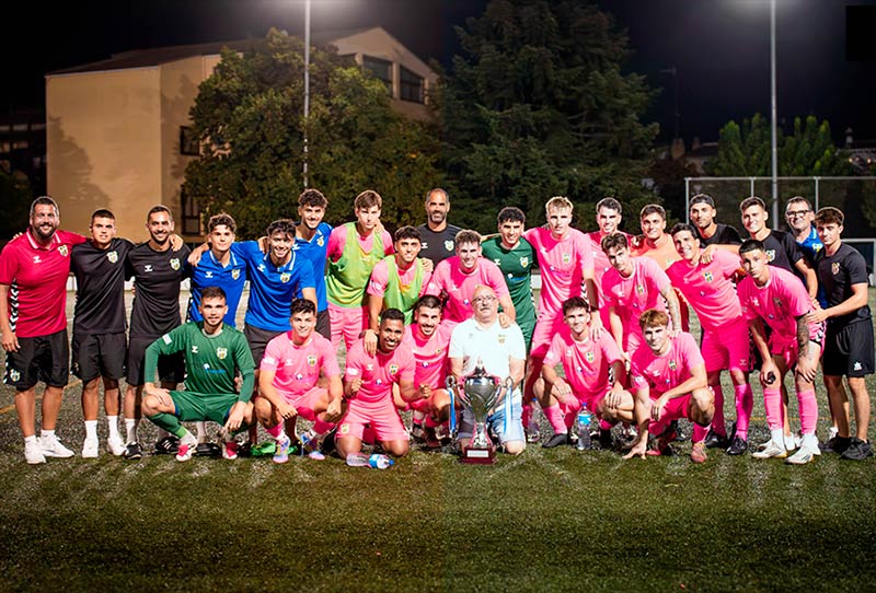 El Palamós va guanyar dissabte el V Memorial Joan Ferragutcases “Ferri” organitzat pel Farners. (Foto: Palamós CF - Laura Heras).