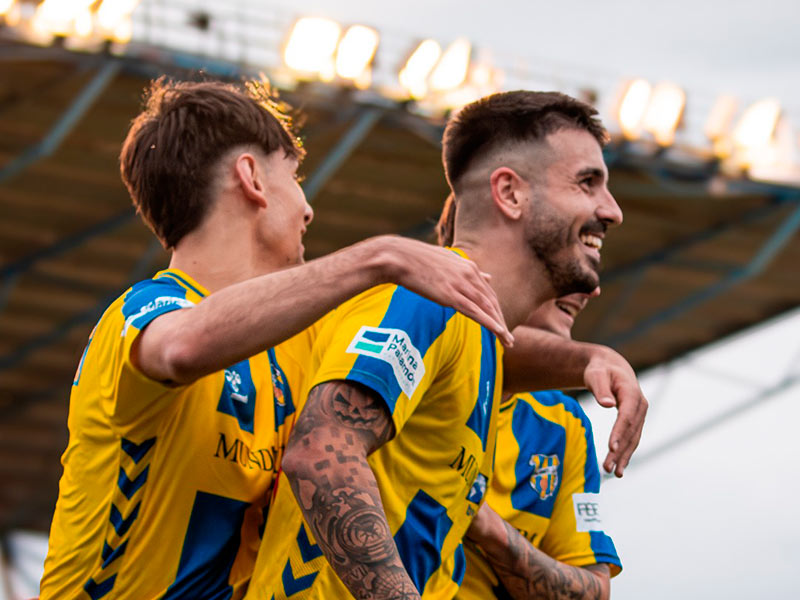 El Palamós buscarà retrobar-se amb la victòria després de tres partits sense guanyar. (Foto: Palamós CF - Laura Heras).