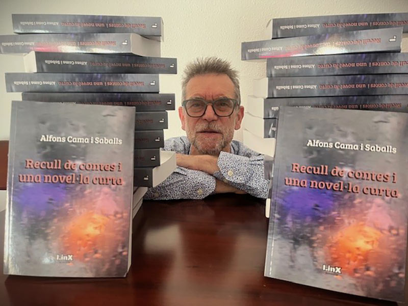 L'escriptor Alfons Cama presenta avui a Palamós 'Recull de contes i una novel·la curta'. (Foto: Alfons Cama).