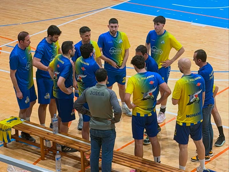 El sènior masculí del CE Palamós va guanyar dissabte de 18 punts al CB Vilassar. (Foto: CE Palamós).