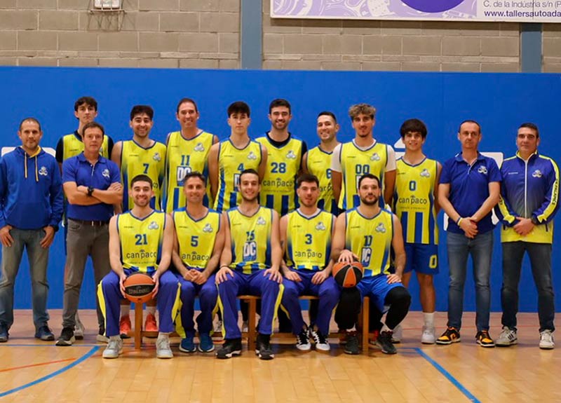 El sènior de CE Palamós va guanyar d'onze punts de diferència a la pista del Lliçà d'Amunt. (Foto: CE Palamós).