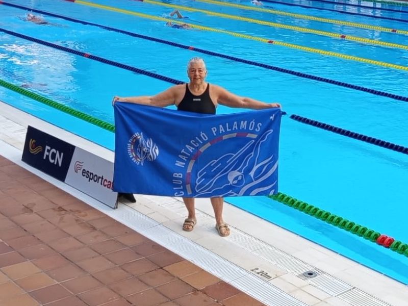 La nedadora del Club Natació Palamós, Roser Castillo. (Foto: CN Palamós).