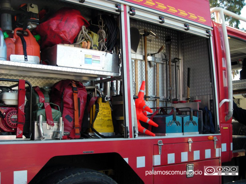 Una dotació dels Bombers de la Generalitat.