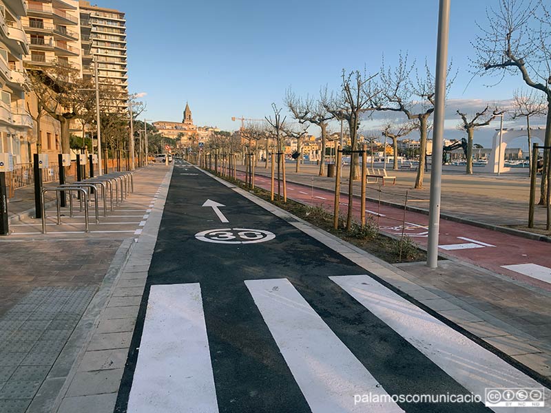 La remodelació del passeig es va obrir al públic el passat 27 de març.