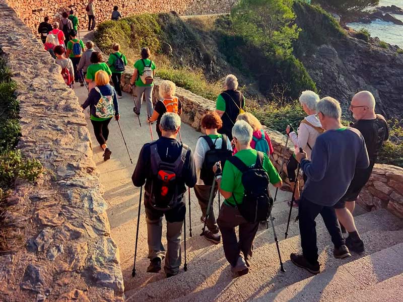 La caminada popular es fa demà dissabte a les 9 del matí. (Foto: Associació d'Afectades de Fibromiàlgia).