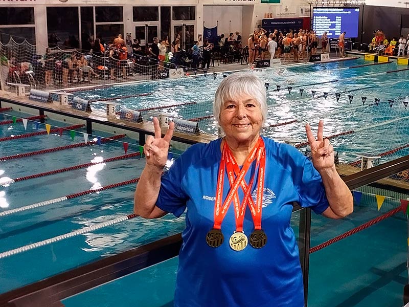La nedadora del Club Natació Palamós, Roser Castillo. (Foto: Club Natació Palamós).