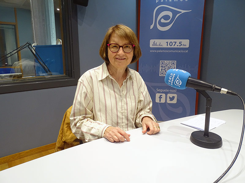 La Síndica de Greuges de Palamós, Fina Camós.