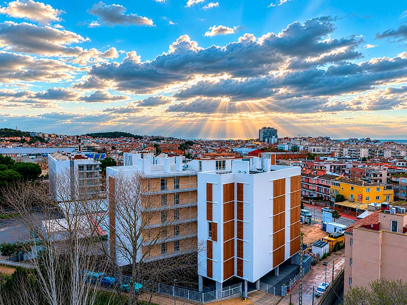 El projecte cooperatiu d'habitatge 'Terra de Mar' de la Cooperativa Sostre Cívic. (Foto: Sostre Cívic).