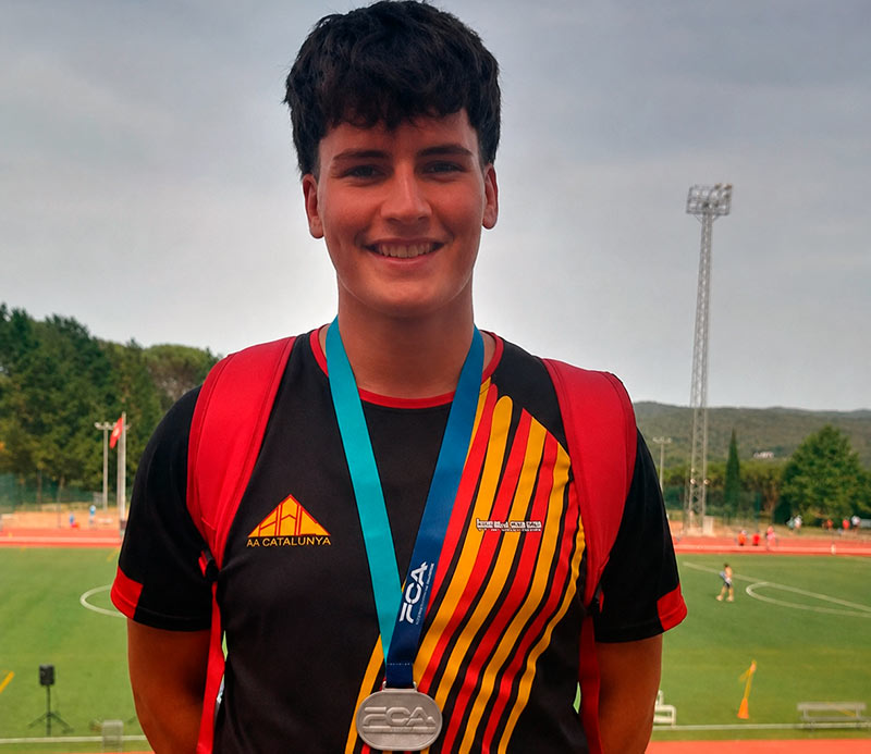 L'atleta palamosí, Ferran Pau Fanés. (Foto: Ferran Pau Fanés).