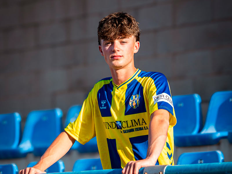 Ignasi Subirana, nou fitxatge del Degà per a aquesta propera temporada. (Foto: Palamós CF - Laura Heras).