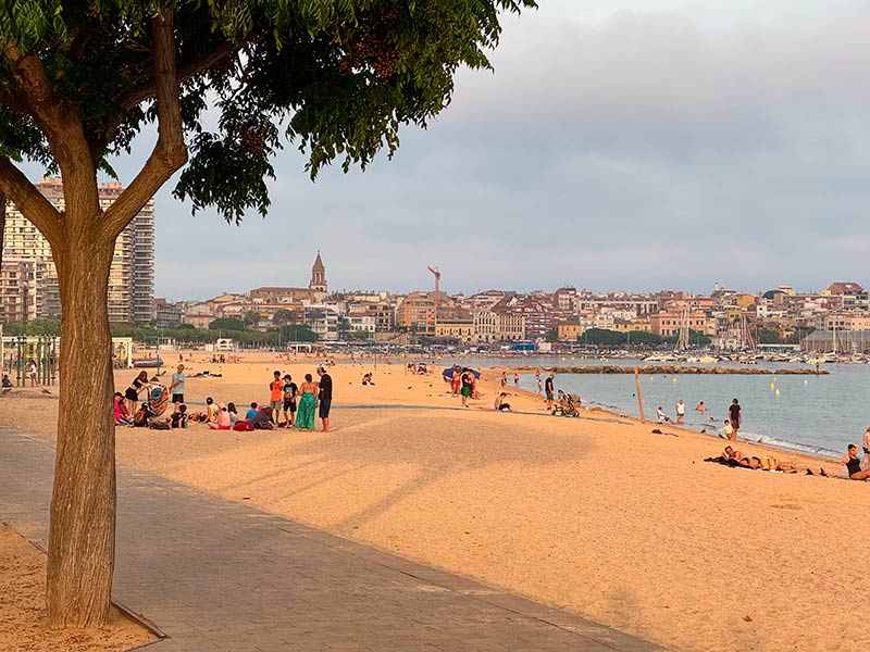Hem tancat el mes de juliol amb una temperatura màxima a Palamós de 34,7º. (Foto: Méteo Palamós).