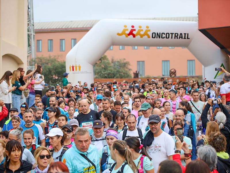 L'Oncotrail va recaptar l'any passat 423.056€ destinats a la lluita contra el càncer. (Foto: Adrià Colomer - Fundació Oncolliga).