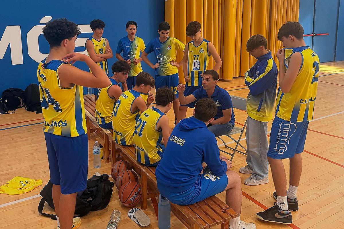 El junior masculí va perdre a casa de 23 punts. (Foto: CE Palamós).