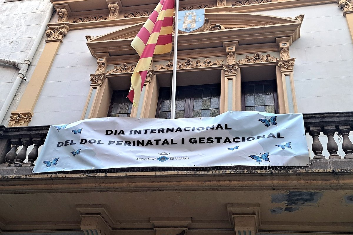 Ahir va ser el Dia Internacional del dol perinatal, gestacional i neonatal. (Foto: Ajuntament de Palamós i Sant Joan).