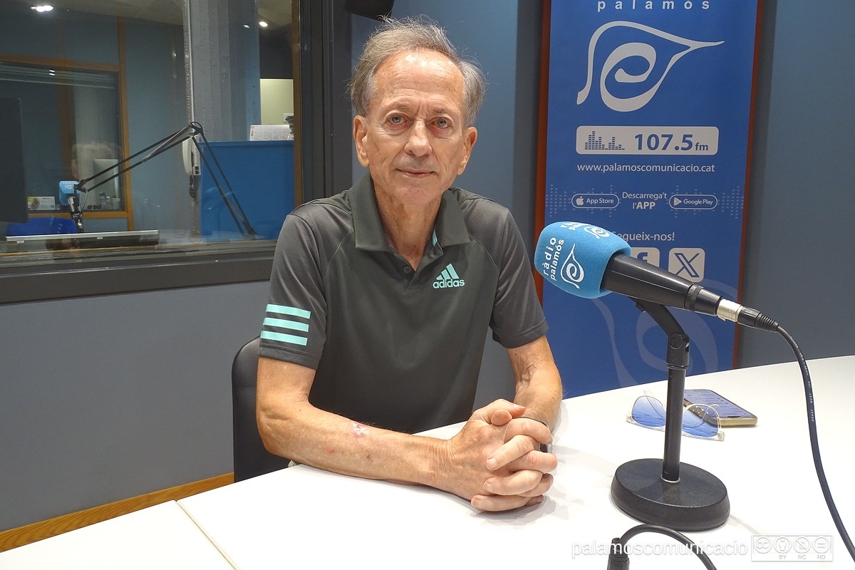 L'atleta Celso Curiel va passar per Ràdio Palamós la passada setmana.