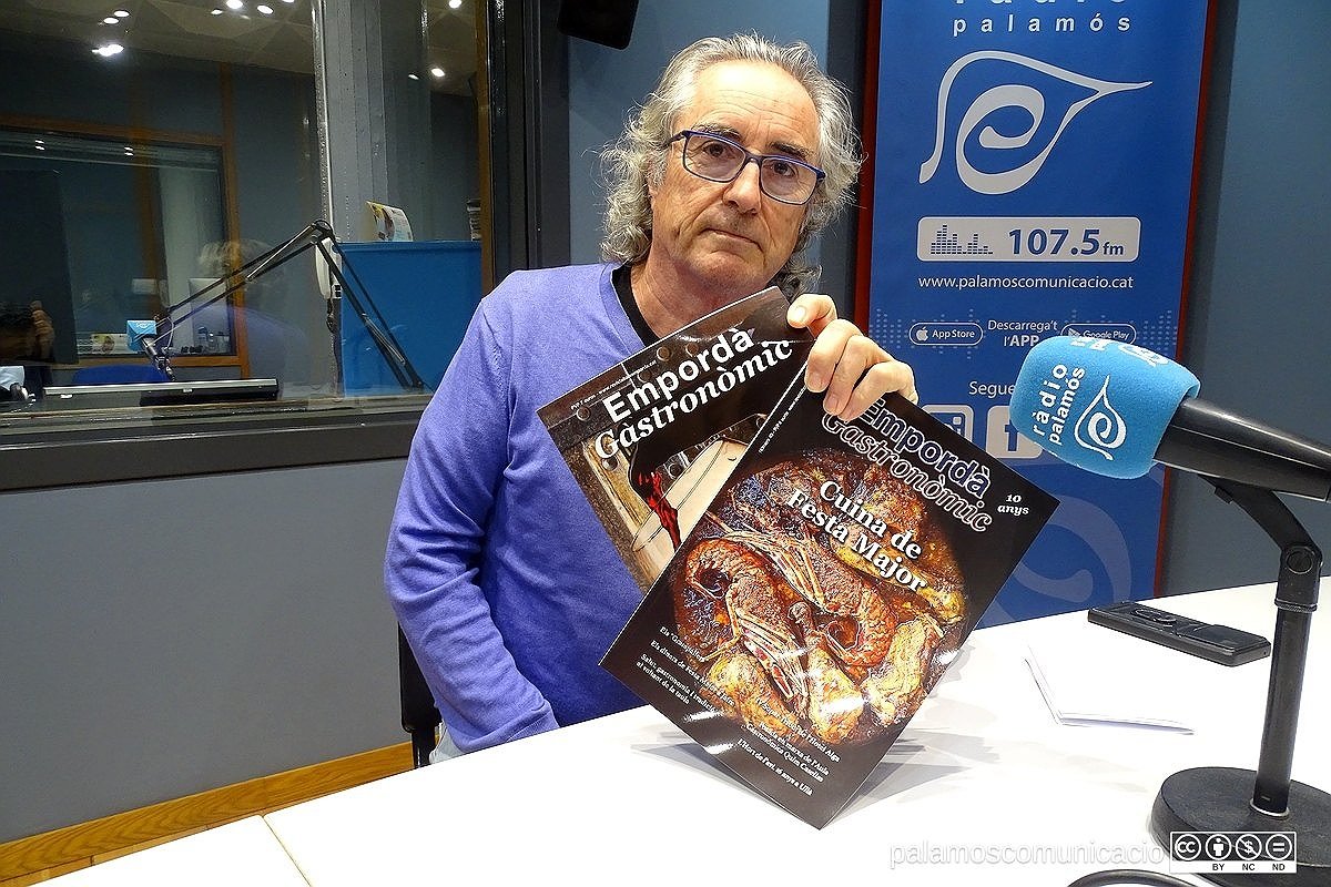 Gerard Xarles, editor i fundador de la revista 
