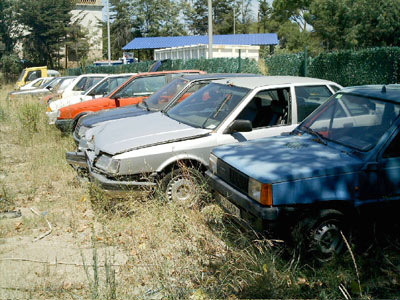 El dipòsit de vehicles de Palamós