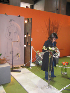 Laia Garroset durant el concurs