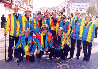 La colla carnavalera dels Ex-Carnestoltes