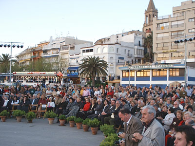 Un dels actes del Pubillatge de la Sardana de Palamós