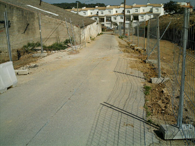 Un tram del carrer Nou de Puigpedró