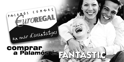 Díptic promocional de la targeta Euroregal