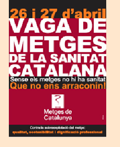 Cartell de la convocatòria de vaga
