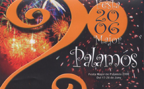 Cartell de la Festa Major de Palamós 2006.