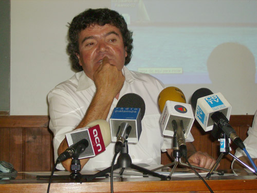 El cap de seguretat de Salvament Marítim a Palamós, Alberto Meaza.