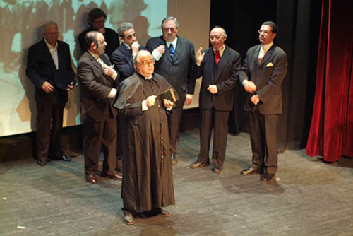Un moment de la representació de La Tramviata.