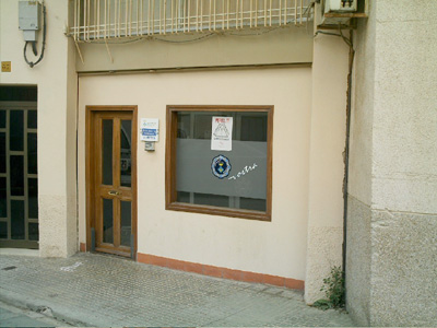 El detingut va ser portat a les dependències de la Policia Local de Palamós, a la imatge.
