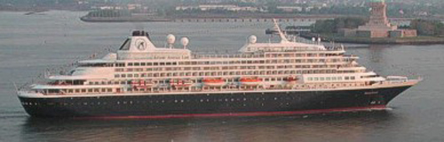 El creuer Prinsendam.