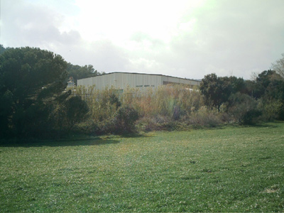 La zona de La Pietat, on ja hi ha instal·lades indústries.