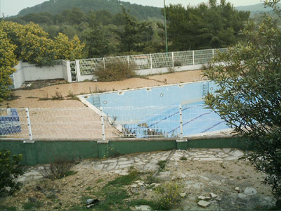Les velles instal·lacions esportives del Tennis.