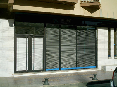 El local cedit per La Caixa.