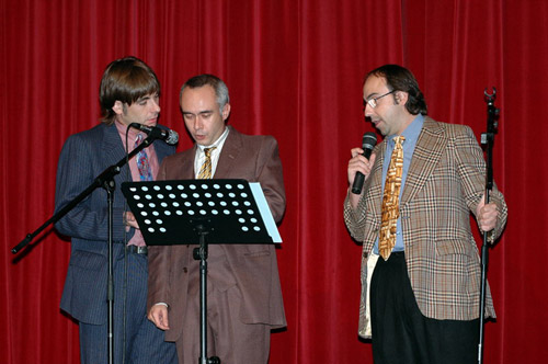 El grup Teatre de Guerrilla, divendres a La Gorga.