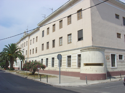 La caserna de la Guàrdia Civil.